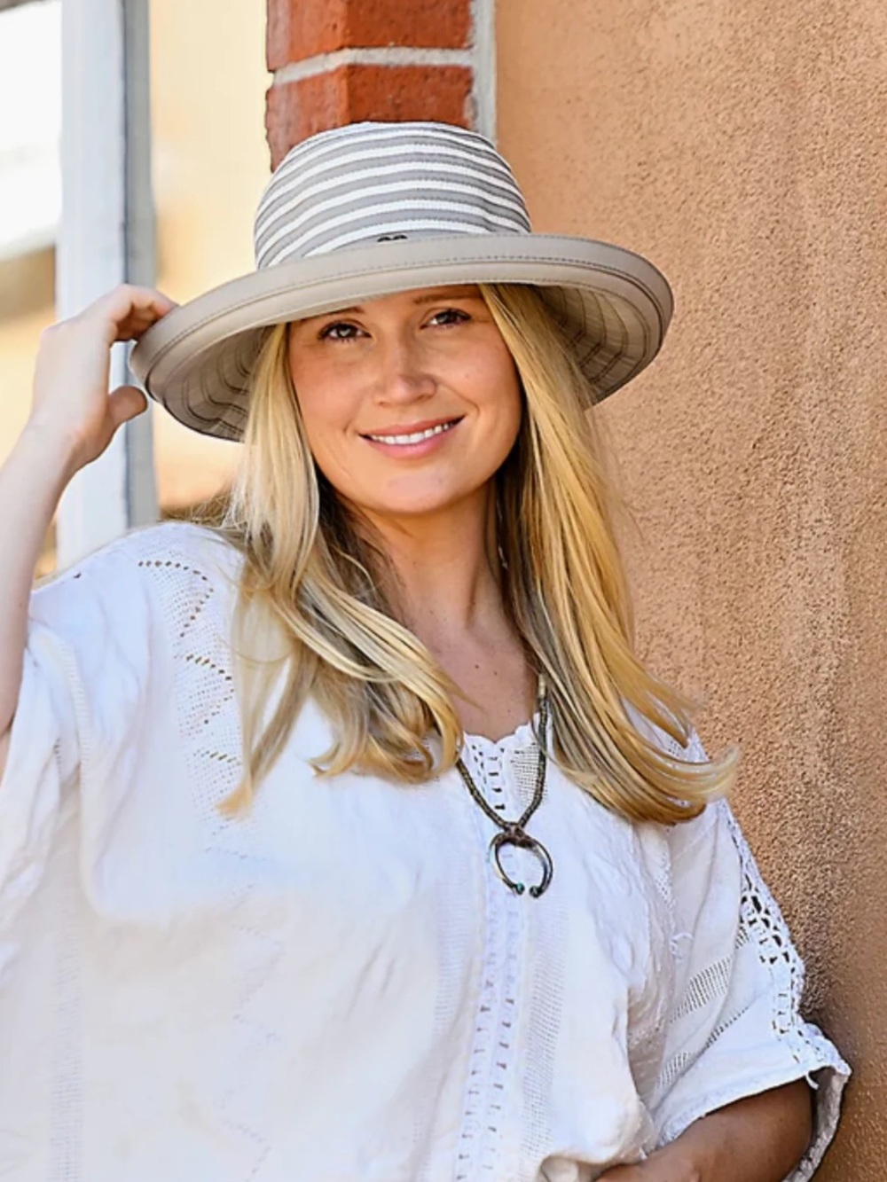 Wallaroo Breton hat, packable UPF 50+